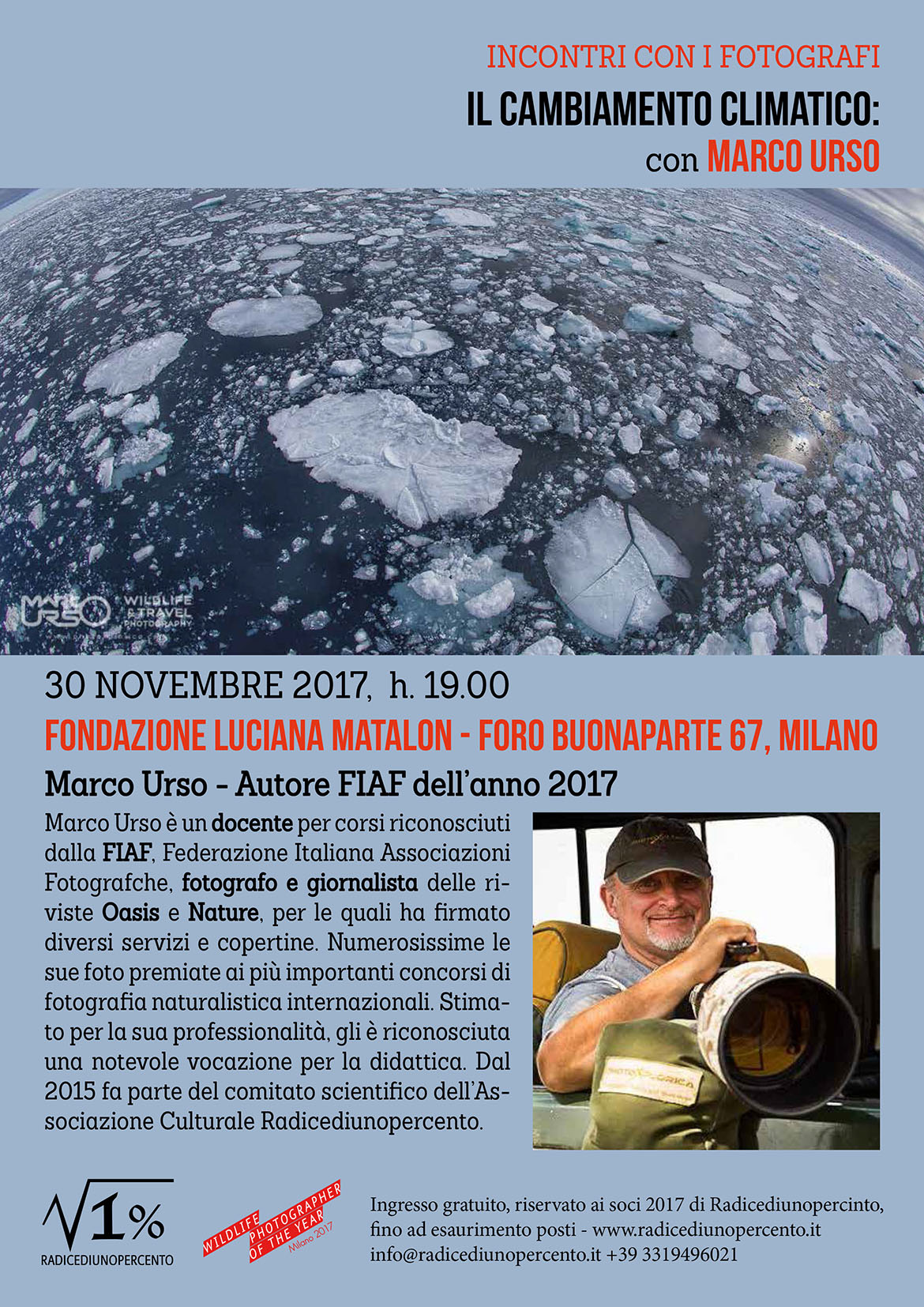 30 novembre Incontro con Marco Urso WPY MI