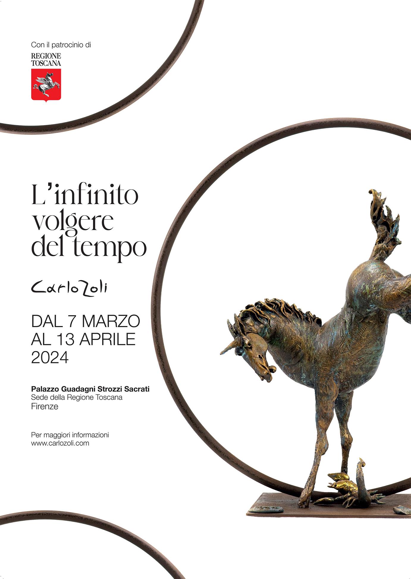 Mostra CarloZoli Firenze Locandina